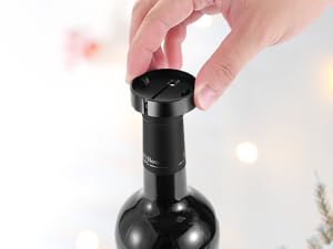 Electric Wine Opener Set - Premium Wine Gifts with Wine Opener, Foil Cutter, Wine Aerator, Vacuum Stopper, and Elegant Gift Box - Ideal Christmas Gift for Unforgettable Moments