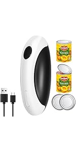 Electric Wine Opener Tomentific, Rechargeable Automatic Wine Corkscrew Bottle Opener With Foil Cutter, Type-C Charging Wine Openers With LED Light For Home Party Wedding Gifts (Stainless Steel)