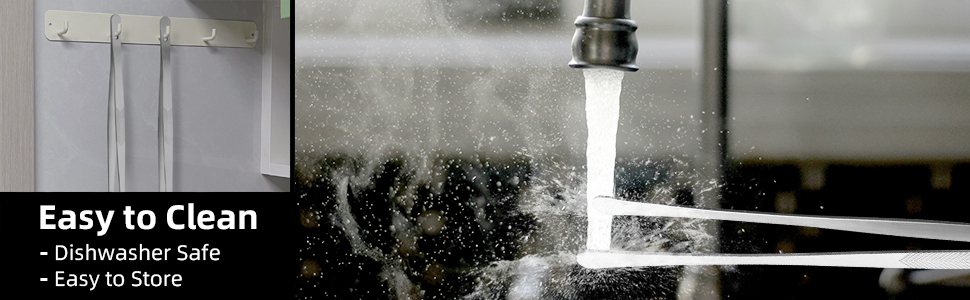 ChefBee Kitchen Cooking Tongs Tweezers - 2PCS 12