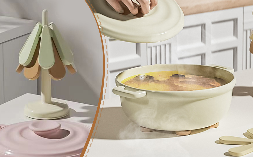 Tree Coasters Set of 3, Silicone Tree Trivets for Hot Dishes, Kitchen, Office Desk, Restaurant Cafe Coaster or Decoration