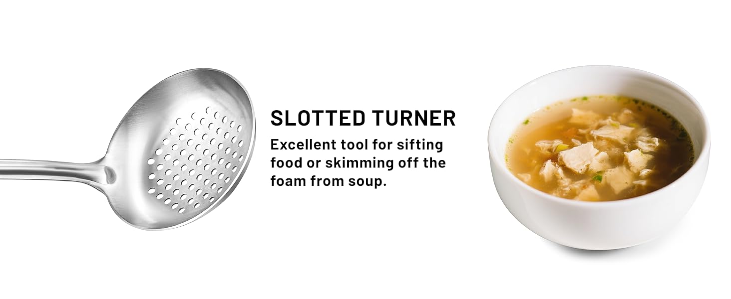 Pleafind Stainless Steel Cooking Utensils Set, 9 Pcs Heat Resistant Kitchen Utensils Set, Nonstick Kitchen Tools Set With Utensil Holder, Metal Spatula Set for Chef, Dishwasher Safe