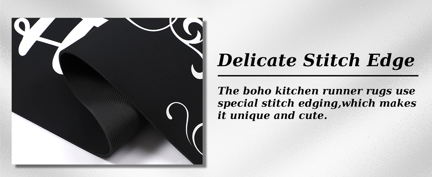 Kitchen Mats for Floor 3 Pieces Set, Non Slip Cushioned Runners Waterproof Comfort Kitchen Rugs and Mats Farmhouse Chef Mat Carpet for Sink,Laundry Room