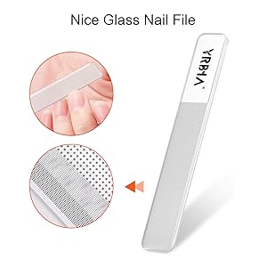 Nail Clippers with Glass Nail File, YRBIA Ultra Sharp Nail Clipper Set, Professional Fingernail & Toenail Clippers Nail Cutter for Men and Women (Black)