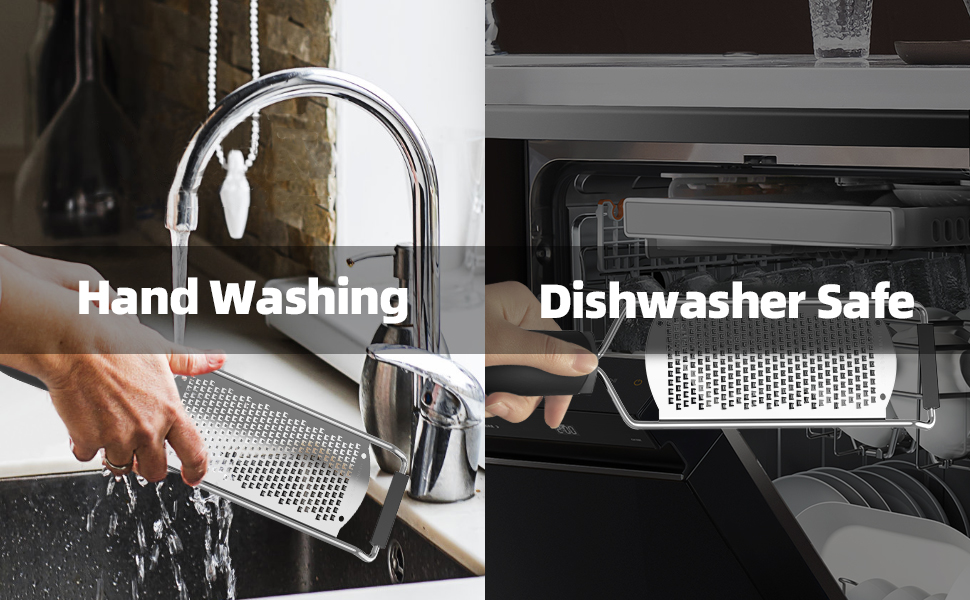 Cheese Grater, Lemon Zester, Fine Cheese Grater with Handle, Width 2.5 inch