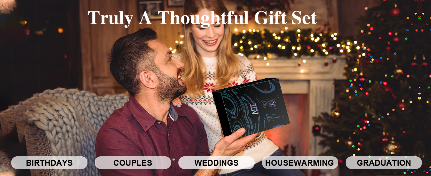 IOV Cocktail Shaker Set: 12-Piece Mixology Bartender Kit Bar Set | 18oz & 28oz Boston Shaker Drink Mixing Tools for Home with Recipe Booklet and Stand | Fun Housewarming Gift (Rainbow)