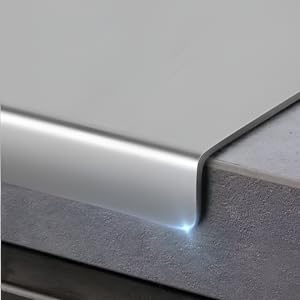 Stainless Steel Cutting Boards for Kitchen, Lipped stainless steel cutting board. Large cutting board suitable for meat, fruits, vegetables, bread, and baking (50 x 40cm / 19.7"L x 15.7"W)