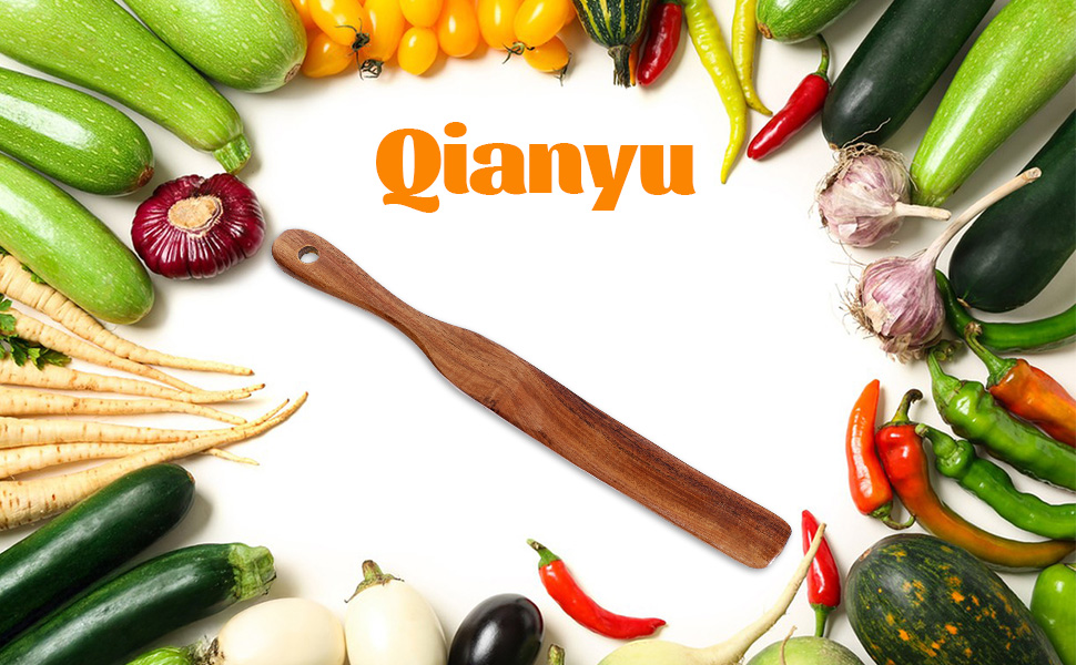 11Inch Skinny Wooden Spurtle Spatula Sourdough Mixer Bread Stirring Spatula Wood Utensil Tool Flat Stirring Stick Bread Spatulas for Dough Cooking Spreading Baking Whisking Mixing Jar Scraping