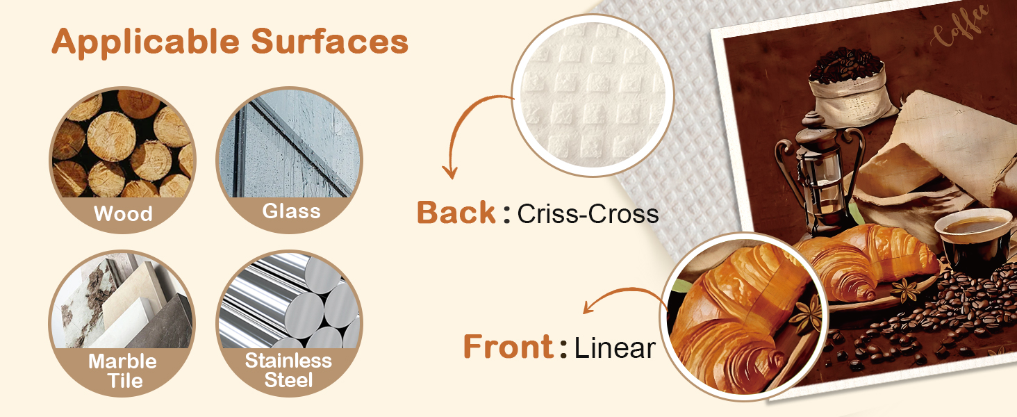 Kitchen Swedish Dishcloths with Hooks - 6 Pack Reusable Dish Cloths for Washing Dishes Fast Drying Cute Fun Swedish Dish Towels Washable Cleaning Sponge, Furry Dog