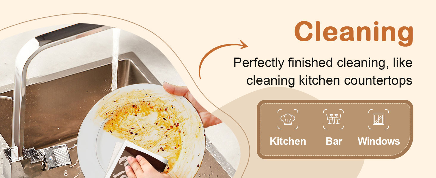 Kitchen Swedish Dishcloths with Hooks - 6 Pack Reusable Dish Cloths for Washing Dishes Fast Drying Cute Fun Swedish Dish Towels Washable Cleaning Sponge, Furry Dog