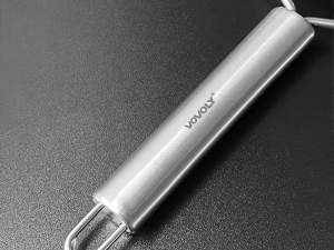 Vovoly 4-Pcs Pro Set Zester Grater Set, Cheese Grater with Razor-Sharp Stainless Steel Blade, Fine/Coarse/Extra Coarse/Slider Attachment