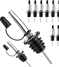 Champagne Stoppers for Bottles, Pafusen 2 Pack Champagne Sealer Stopper, Stainless Steel Champagne Cork Stopper Toppers, Saver for Champagne Cava Prosecco Sparkling Wine