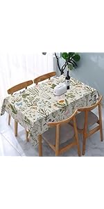 Vintage Floral Oven Mitts and Pot Holders Sets of 3 Cute Botanic Hot Pads Herbs and Wild Flowers Oven Gloves Heat Resistant Washable for Kitchen Cooking Grilling Baking