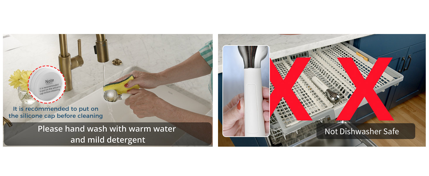 Heated Ice Cream Scoop Rechargeable, Electric Warming Ice Cream Scooper with LED Display, Heats to 158°F for Hard Ice Cream, Easy for Seniors & Kids, IP67 Waterproof (White, 2 oz)