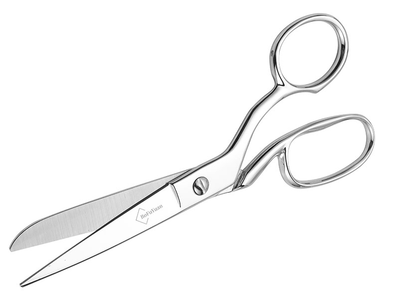 Professional Stainless Steel Fabric Scissors, 8-Inch Heavy Duty MultiPurpose Tailor Sewing Scissors for Fabric Cutting, Leather, Craft, Sharp Precision Shears Blades, Ergonomic Comfort Grip