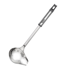 Spaghetti Spoon, Stainless Steel Pasta Spoon for Serving and Cooking, 13.4 Inch Pasta Fork with Teeth for Noodles, Ramen and Tagliolini, Comfortable Grip Design, Silver