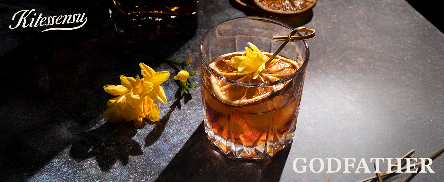 KITESSENSU Cocktail Shaker Set Bartender Kit with Stand | Complete 24-Piece Bar Set Cocktail Kit with All Bar Accessories: Martini Shaker, Jigger, Muddler | Drink Mixer Set for Home Bar Cocktails