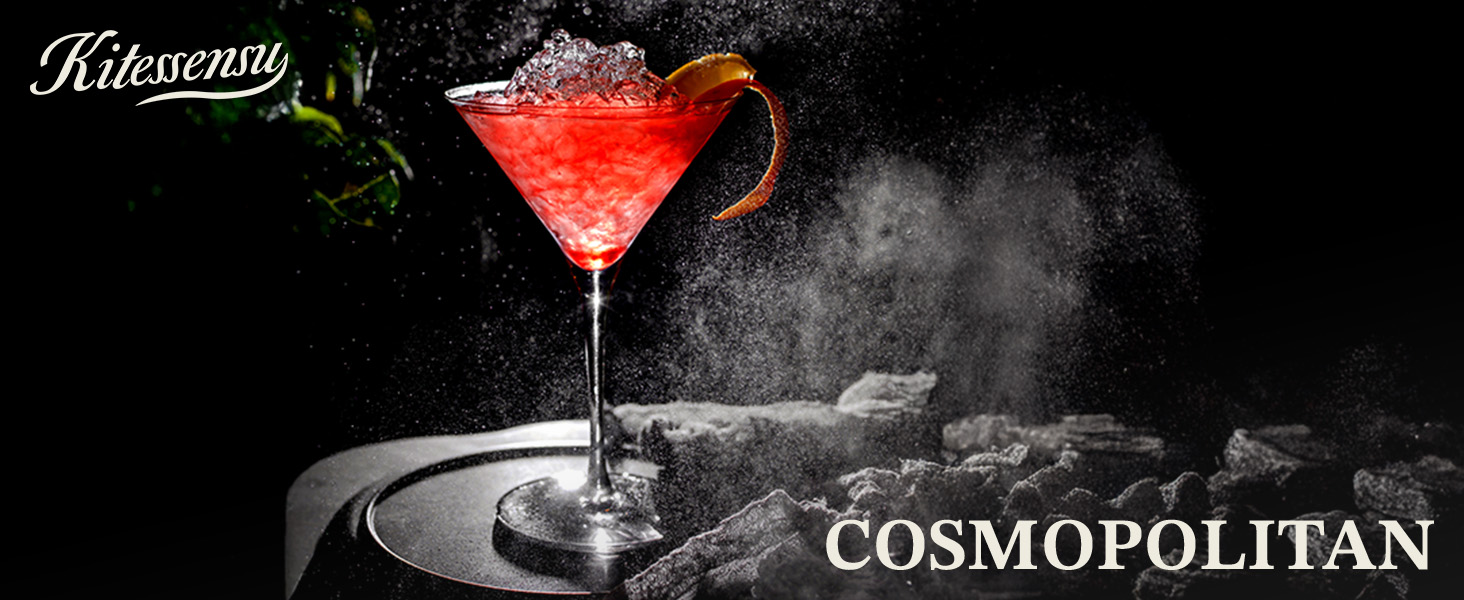 KITESSENSU Cocktail Shaker Set Bartender Kit with Stand | Complete 24-Piece Bar Set Cocktail Kit with All Bar Accessories: Martini Shaker, Jigger, Muddler | Drink Mixer Set for Home Bar Cocktails