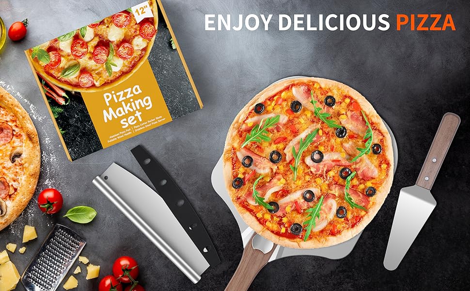 Aluminum Pizza Peel 12x14