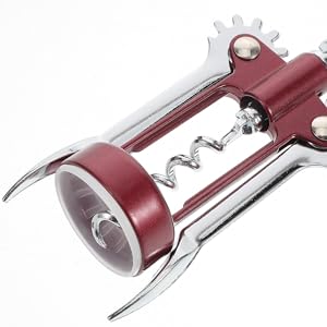Wing Corkscrew Bottle Opener Multi-function Tool for Wine Beer and Easy Use Trumpet Mouth Design for Parties and Gatherings