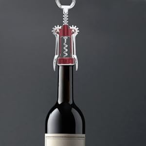 Wing Corkscrew Bottle Opener Multi-function Tool for Wine Beer and Easy Use Trumpet Mouth Design for Parties and Gatherings