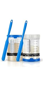 3-Pack 24oz Glass Jar With Airtight Lid,Kitchen Canisters For Countertop,Coffee Sugar Container Set,Pantry Glass Storage Containers For Flour,Candy,Loose Tea,Snack, mason jars