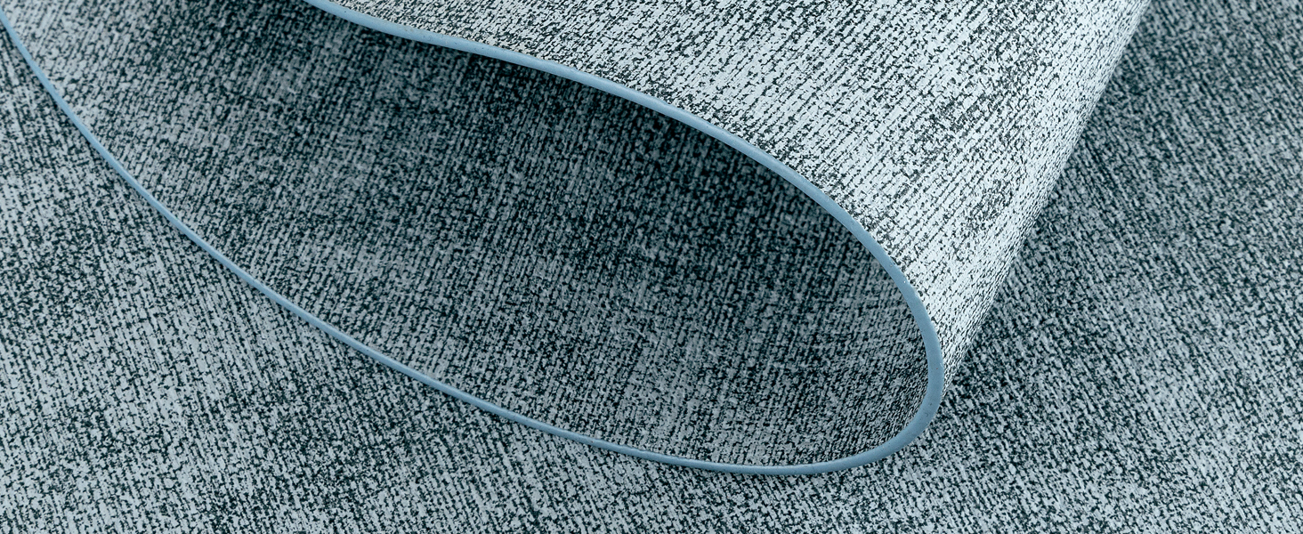 Placemats for Dining Table Set of 8 Non-Slip, Heat Resistant Leather Placemat Double Layer, Waterproof Table Mats Easy to Clean for Kitchen Dining Room Coffee Office Table, Grey