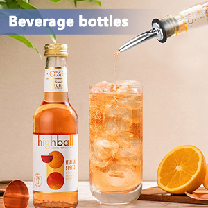 36-Pack Stainless Steel Pour Spouts for Liquor Bottles, Oil, Vinegar, and Wine – Liquor Bottle Pourers with Rubber Dust Caps – Bar Pourers for Bartending