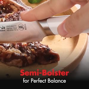 Cangshan HELENA Series 9-Inch Carving Fork, Forged German Steel, 502636