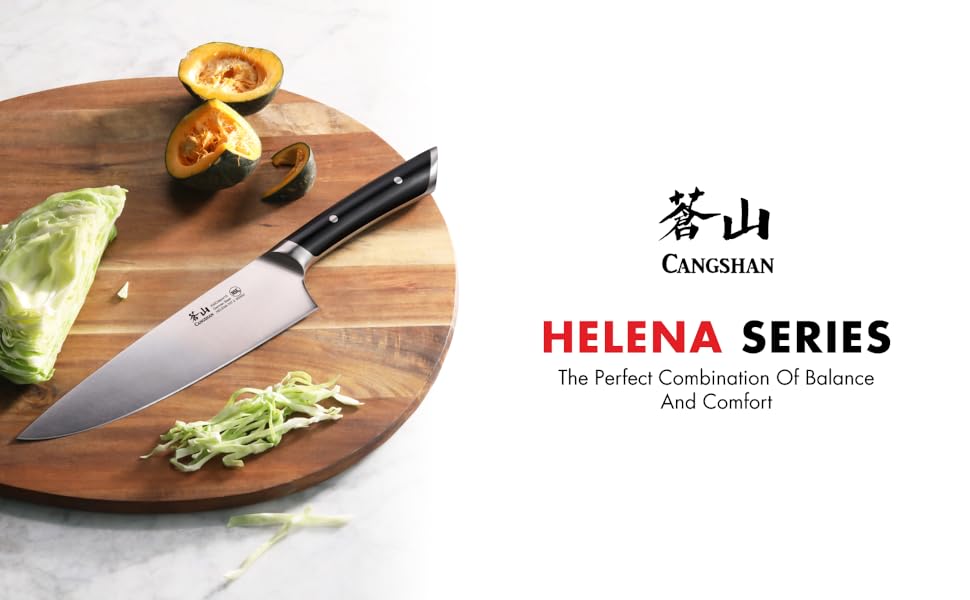 Cangshan HELENA Series 9-Inch Carving Fork, Forged German Steel, 502636