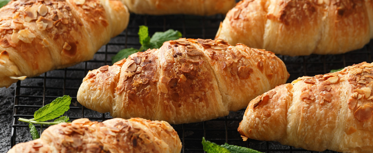 Baking Sheet Pan Set of 2, Wildone Commercial Cookie Sheets for Baking, Nonstick Carbon Steel Jelly Roll Pan Oven Tray 15x10 Inch, Heavy Duty & Easy Clean