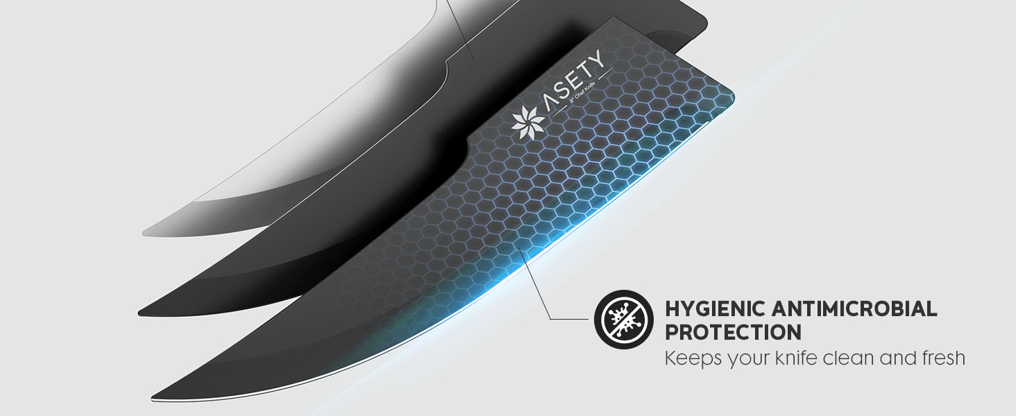 Knife Set - 15 PCS Kitchen Knife Set with Built-in Knife Sharpener Block - Stainless Steel Knife Block Set - Dishwasher Safe, Elegant Box for Men Women