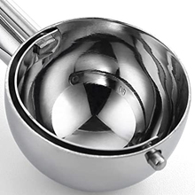 Cookie Scoop Set, Cookie Scoops for Baking Set of 3, Cookie Dough Scoop, 1 Tablespoon/ 2 Tablespoon/ 3 Tablespoon, Red/Black/Mint Handle, For Cookie Cupcake Muffin Ice Cream Truffles