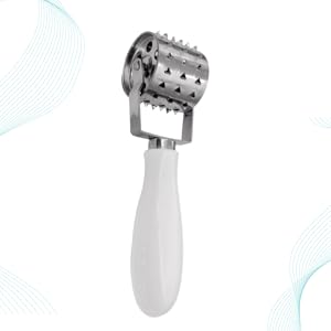 Stainless Steel Roll Meat Tenderizer Handle for Beef Chicken Pork Kitchen Tool for Tenderizing and Flattening Suitable for Home Chefs
