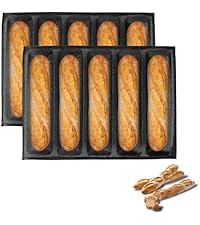 KR KITCHENRAKU Upgraded Silicone Perforated Baking Forms 13.4