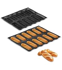 KR KITCHENRAKU Upgraded Silicone Perforated Baking Forms 13.4