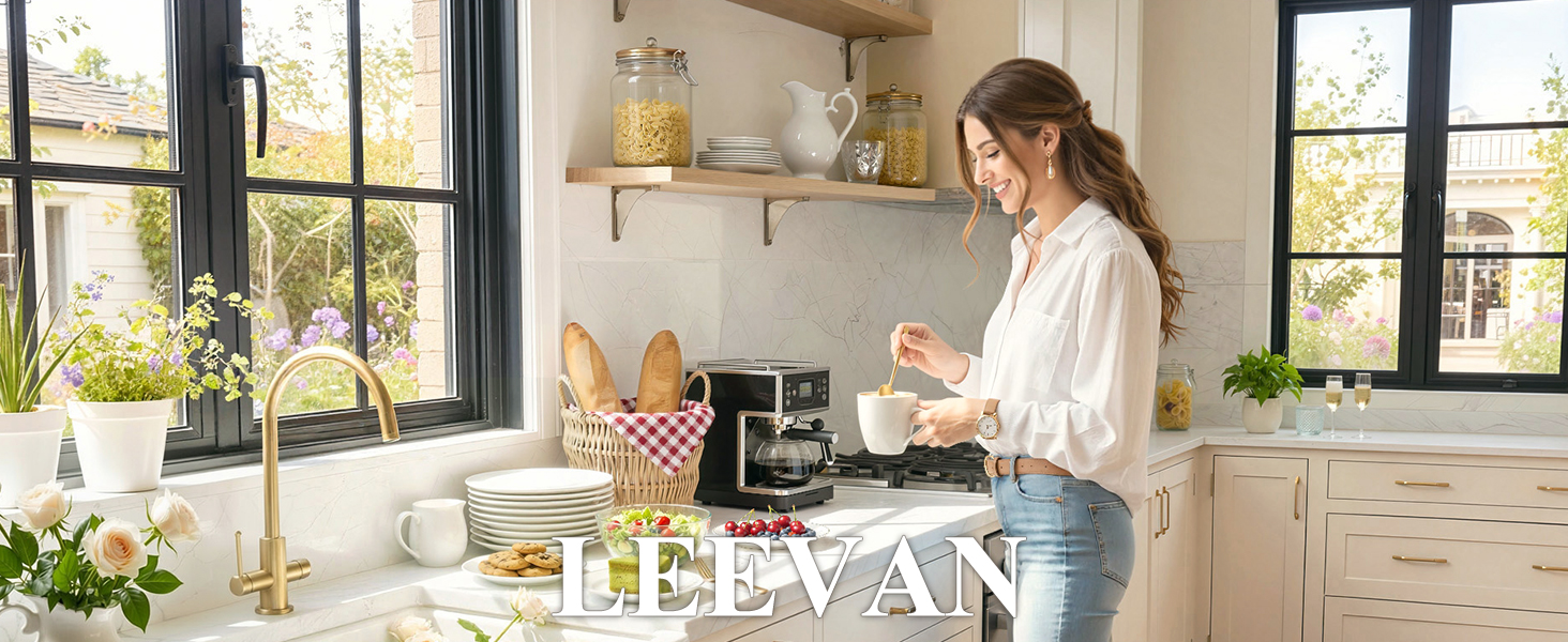 LEEVAN Anti Fatigue Mats for Kitchen Floor Non-Slip, Cushioned Kitchen Mats for Floor 2 Piece, Green Memory Foam Kitchen Mat Set, Waterproof Ergonomic Standing Mat for Bar, Office,Desk, Laundry