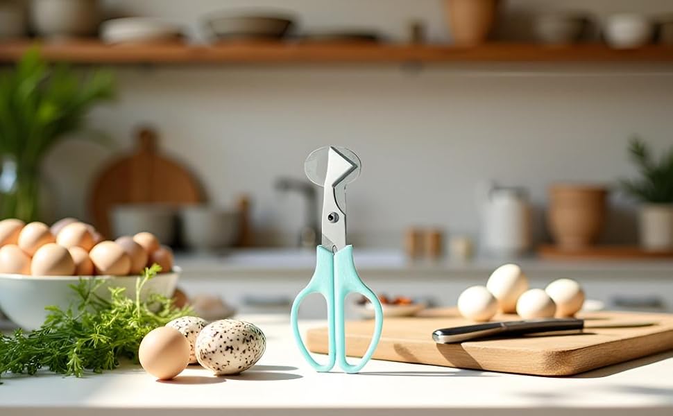 Stainless Steel Quail Egg Scissors,Egg Slicer Pigeon Clipper Shell Separato, Quail Egg Peeler Egg Cracker Pigeon Bird Quail,Quail Egg Scissors