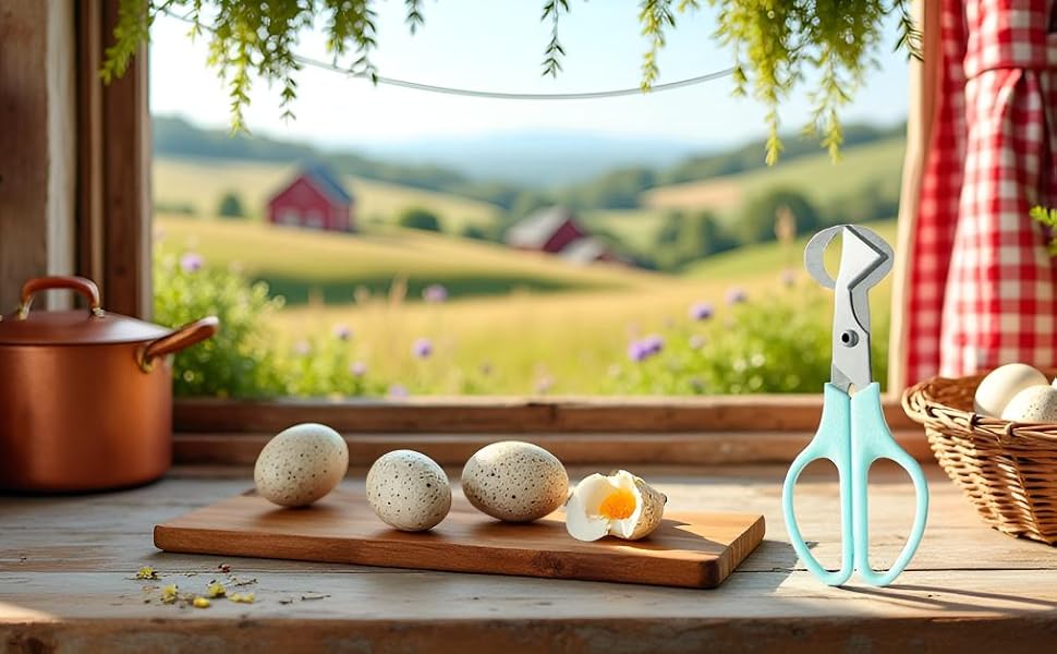 Stainless Steel Quail Egg Scissors,Egg Slicer Pigeon Clipper Shell Separato, Quail Egg Peeler Egg Cracker Pigeon Bird Quail,Quail Egg Scissors