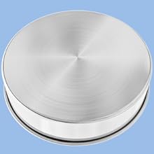 8 Inch Cake Pan Set of 2, Nonstick Stainless Steel Round Layer Cake Baking Pans with 100PCS Parchment Papers, Circle Cake Pan Tins for Birthday Christmas, Non-Toxic & Healthy, Dishwasher Safe