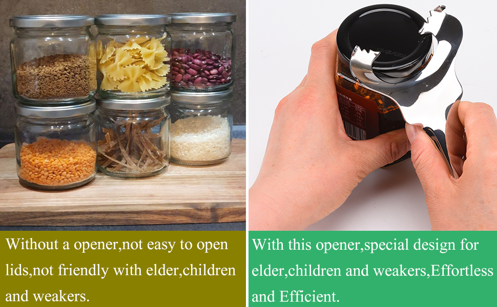 Mason Jar Opener for Canning Lids No Lid Dents or Damage,Multi-Purpose for Bottle Opener and Various Lids Canning Jar Opener,Easy Twist Manual Handheld Top Remover