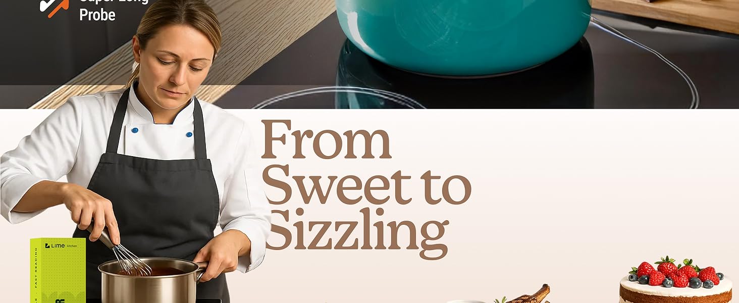 Digital Candy Thermometer with Pot Clip, 10