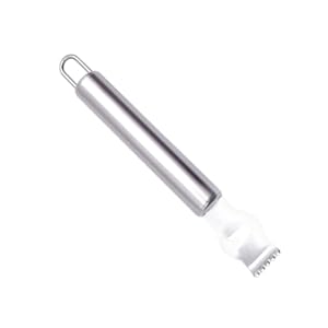 Stainless Steel Citrus Peeler Lemon Zester with Comfortable Grip Effortlessly Zest and Peel Lemons Oranges and for Home Kitchen Use