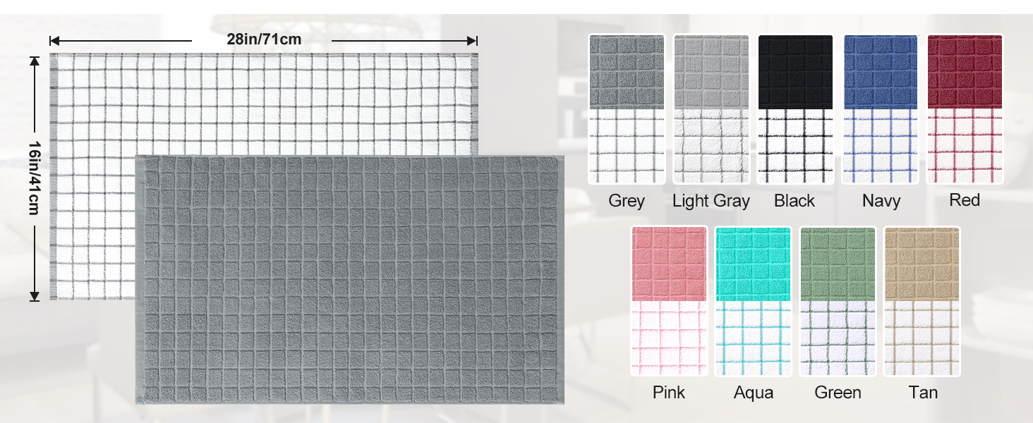 Homaxy Premium Cotton Kitchen Towels 16