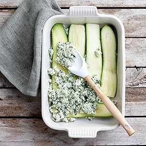 Le Creuset Stoneware Set Of 3 Heritage Rectangular Dishes, Oyster