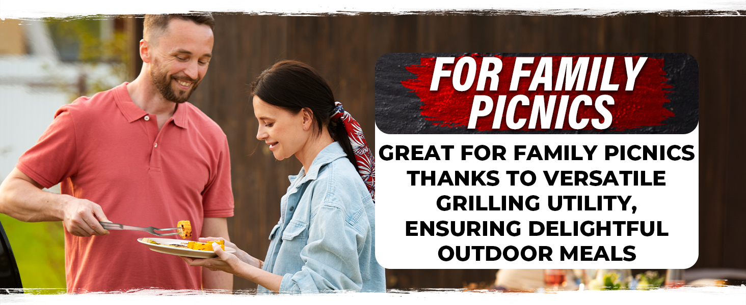 Two Pronged Carving Fork for Meat - Stainless Steel 11