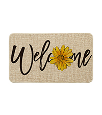 Artoid Mode Wood Flowers Butterfly Spring Kitchen Mats Set of 3, Seasonal Home Decor Leaves Low-Profile Kitchen Rugs for Floor - 17