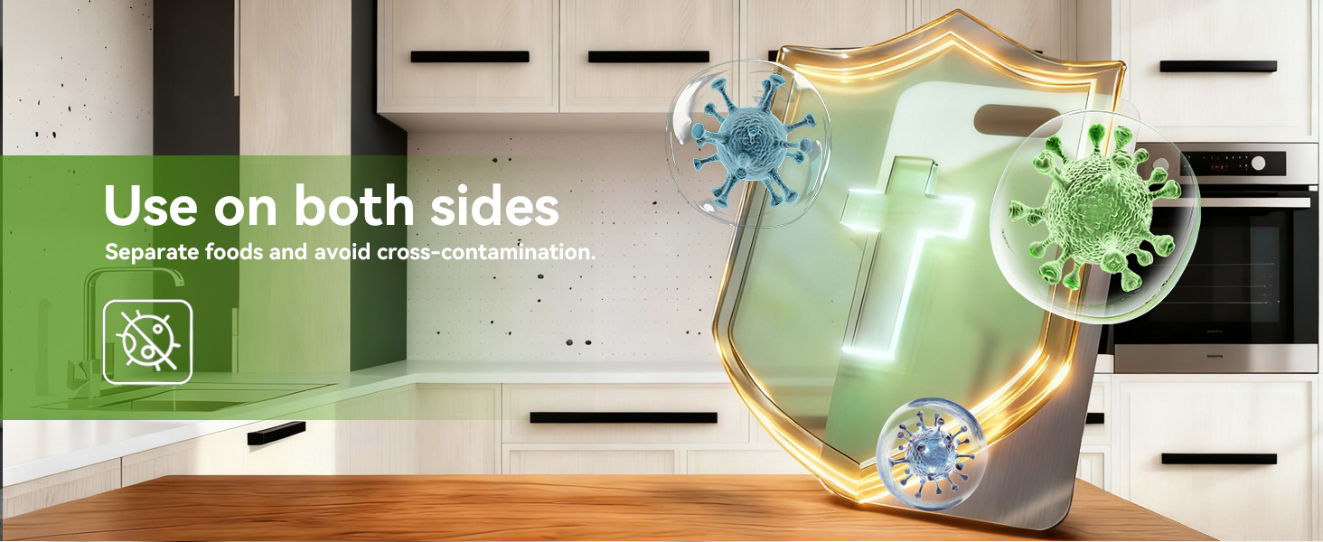 3 PCS Stainless Steel Cutting Boards for Kitchen, 304 Metal Non Stick Small Chopping Board Set, Dishwasher Safe & Warp Proof (13.4 x 9, 11.8 x 7.9, 9.4 x 5.9 in)