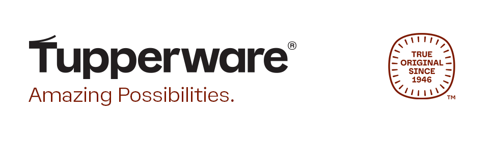 Tupperware Fix-N-Mix 1.7 Gallon Mixing Bowl with Lid, Pink Vintage Color, Dishwasher Safe and BPA Free (6.5 L)