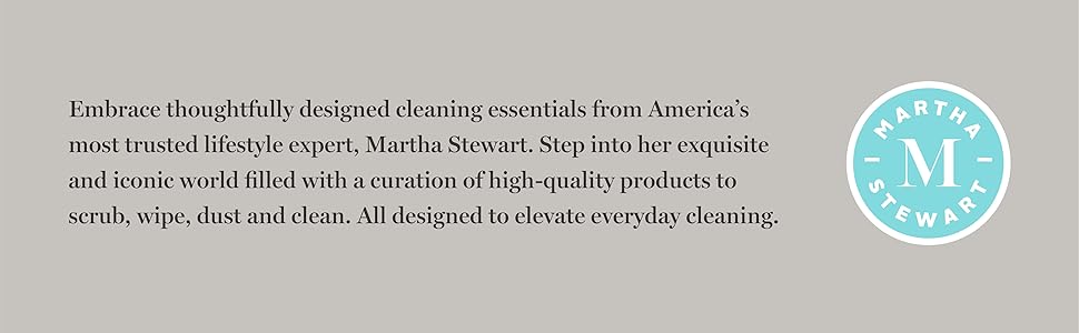 Martha Stewart Swedish Kitchen Absorbent Sponge Dish Cloths, Teal Stripes, 8 Count