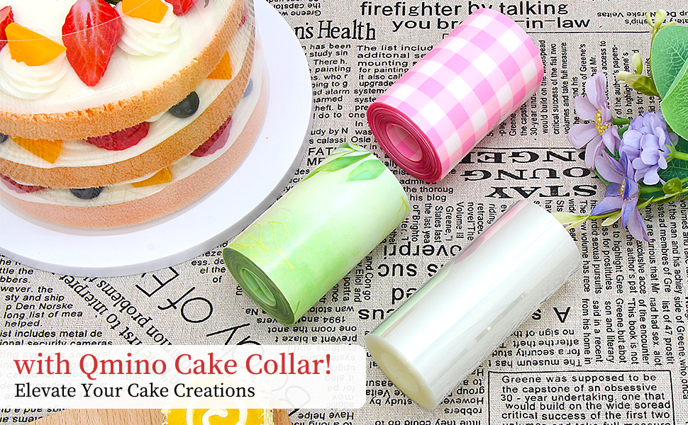 Cake Collar, Transparent Cake Rolls, Clear Cake Strips, DIY Acetate Sheet, Surrounding Edge for Baking Decorate, Chocolate Mousse Cake Elegant Cake Wrapping 4X394 inch